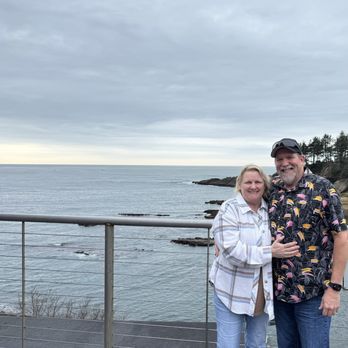 Tidal Raves Seafood Grill - The view! - New American Near Me - Depoe Bay, Oregon