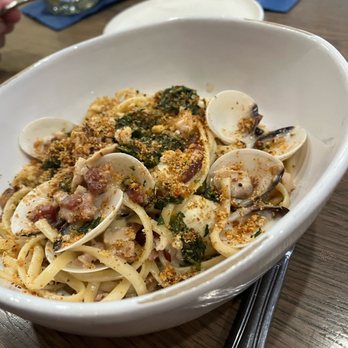 Keepers Coastal Kitchen - Linguini with Clams - Seafood Near Me - Austin, Texas