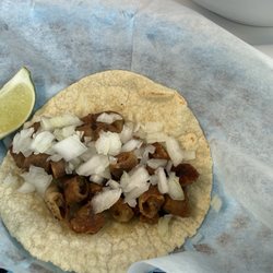 Tripe taco