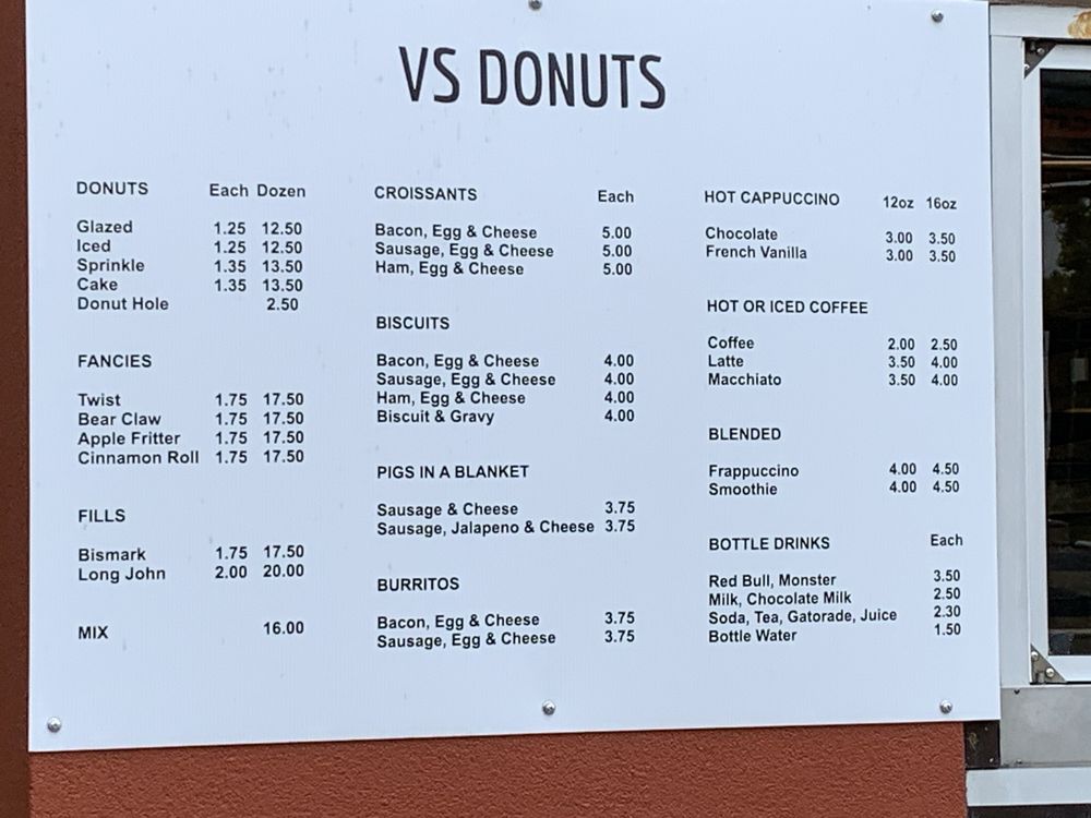 VS Donuts Logo