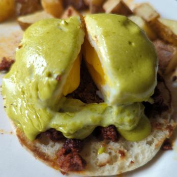 Pochos - Chorizo Benedict. - Breakfast & Brunch Near Me - Chicago, Illinois Pochos - Chorizo Benedict. - Breakfast & Brunch Near Me - Chicago, Illinois