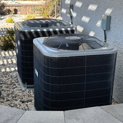 Torres Heating & Air Conditioning - 2-stage unit for main house area, and single stage for bedrooms.