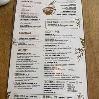 The Clever Koi - Menu - Asian Fusion Near Me - Phoenix, Arizona