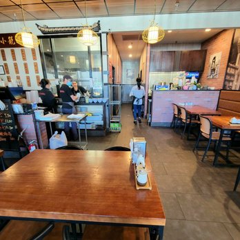 Yu Noodles - At the back of the restaurant is a kitchen to the left and the server station on the right. - Chinese Near Me - Fairfax, Virginia Yu Noodles - At the back of the restaurant is a kitchen to the left and the server station on the right. - Chinese Near Me - Fairfax, Virginia