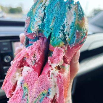 White Duck Espresso - Rainbow bagel - Coffee & Tea Near Me - New Port Richey, Florida White Duck Espresso - Rainbow bagel - Coffee & Tea Near Me - New Port Richey, Florida