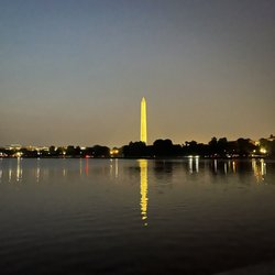 Unlimited Biking - Washington Monument at dusk