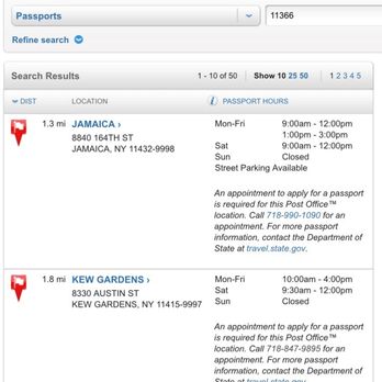 US Post Office - "Find a Post Office" results - But how can anyone make an appointment if they don't even answer their phone?? - Post Offices Near Me - Jamaica, New York US Post Office - "Find a Post Office" results - But how can anyone make an appointment if they don't even answer their phone?? - Post Offices Near Me - Jamaica, New York