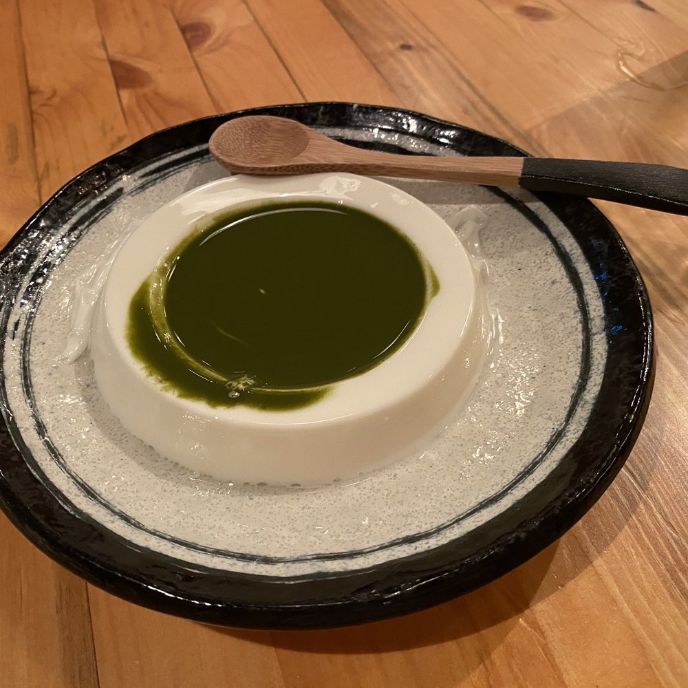 Kimura - Homemade Matcha Almond Tofu - Japanese Near Me - New York, New York Kimura - Homemade Matcha Almond Tofu - Japanese Near Me - New York, New York