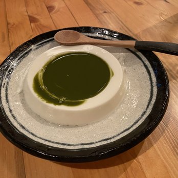 Kimura - Homemade Matcha Almond Tofu - Japanese Near Me - New York, New York