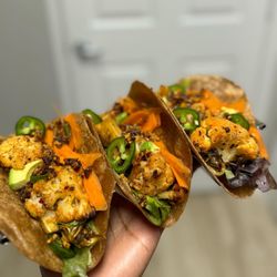 Plant Chef Grace - Cauli Guacamole Taco