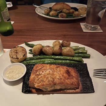 Seasons 52 - Cedar Plank - Roasted Salmon - New American Near Me - Phoenix, Arizona
