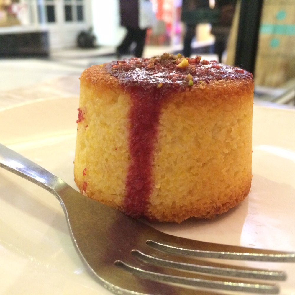 Faculty - Raspberry polenta cake. - Coffee & Tea Near Me - Birmingham, XWM