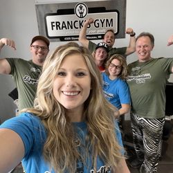 Franck's Gym - At your Service the friendly helpful faces you will see behind the counter at Franck's Gym.