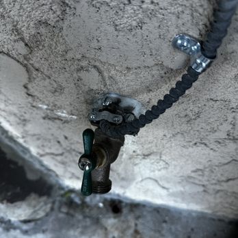 Servi Plus - This portion of the wire was reconnected to the water pipe. - Electricians Near Me - Los Angeles, California
