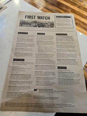 Menu photo 7 First Watch Avondale, AZ Menu photo 7 First Watch Avondale, AZ