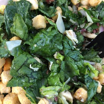 DICED Salads, Wraps & Bowls - Cary - Supposed to be romaine lettuce base. Not entirely sure if it is, so wilted it's beyond recognition - Salad Near Me - Cary, North Carolina