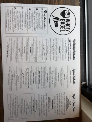 Menu photo 1 Wholy Bagel Austin, TX Menu photo 1 Wholy Bagel Austin, TX