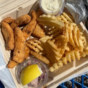 Tin Fish - Halibut and Chips - Seafood Near Me - Oceanside, California