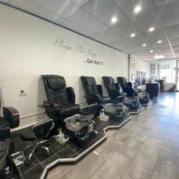 Inside the salon