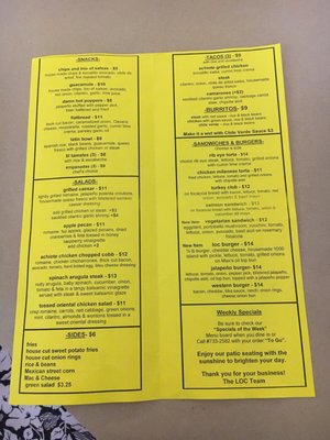 Menu photo 8 Left of Center Visalia, CA Menu photo 8 Left of Center Visalia, CA