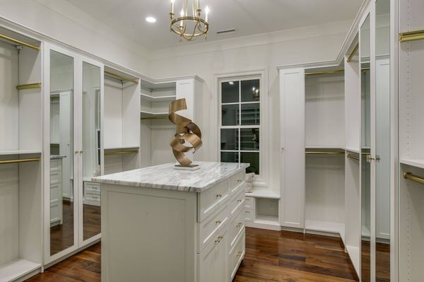 See Our Custom Closets! - Closet Systems – Offering a Perfect Fit for Every Customer

Best of all: we customize. Our local team of experts provides FREE in-home consultations and measurements. Then we design a closet to meet your specific wardrobe. No need to discard one item of clothing. In fact, you’ll have space to fit even more!

A large variety of convenient closet-systems is provided at More Space Place. We can accommodate anyone, no matter their style or taste. Whether you’re looking for a wall-hung or floor-based system, whether you prefer a compact and simple closet, or a grand and detailed one housing every type of accessory or clothing item, we have it all.