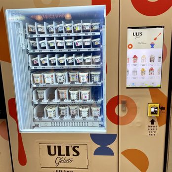 Uli's Gelato - a vending machine - Ice Cream & Frozen Yogurt Near Me - Los Angeles, California Uli's Gelato - a vending machine - Ice Cream & Frozen Yogurt Near Me - Los Angeles, California