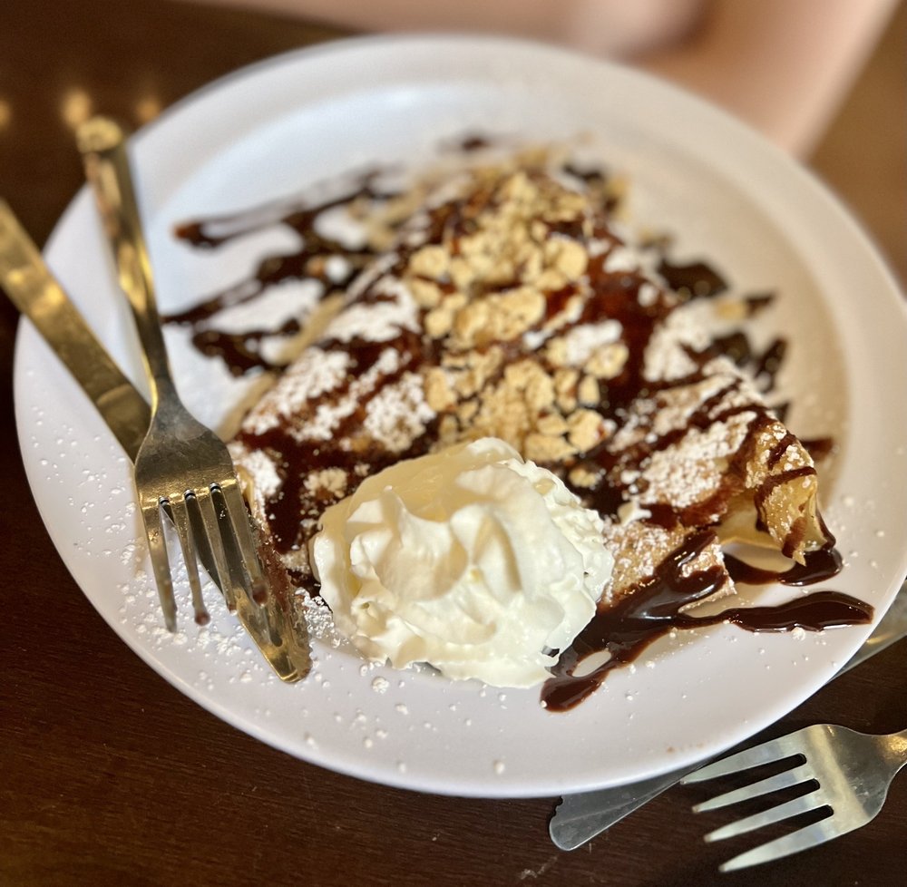 Food from The French Market Creperie