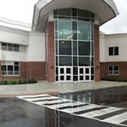 Fort Couch Middle School - Fort Couch Middle School's front entrance.