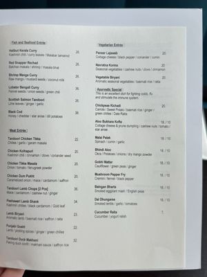 Menu photo 3 Rasika West End Washington, DC, DC
