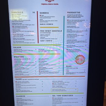 Sol Toro Restaurant - Menu - Mexican Near Me - Uncasville, Connecticut Sol Toro Restaurant - Menu - Mexican Near Me - Uncasville, Connecticut