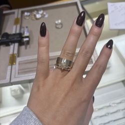 Jared Galleria of Jewelry - The three rings we bought/customized here.