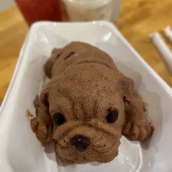 Timeless Tea - Chocolate bulldog mousse - Desserts Near Me - Seattle, Washington