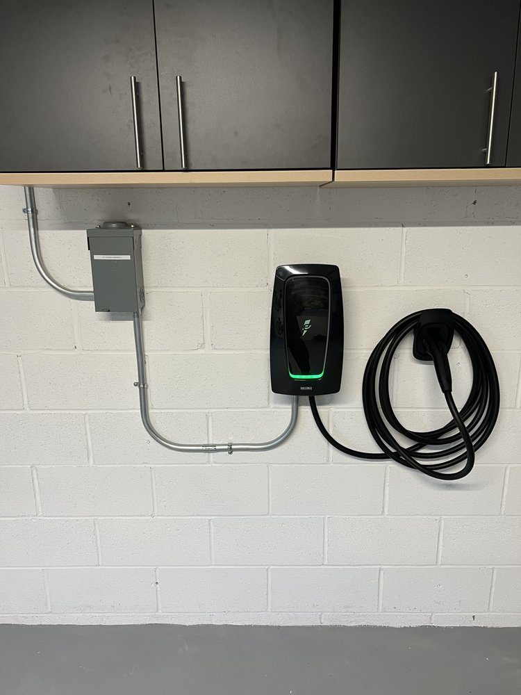 Slide of EV Charger Services