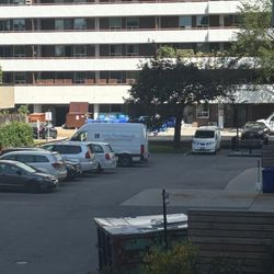 Goldview Property Management - Contractors using resident parking spaces during regular business hours. No enforcement.
