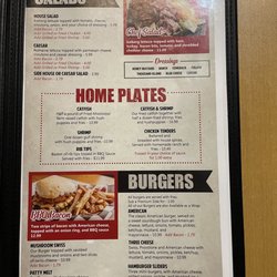 4th & Goal Sports Cafe - Menu