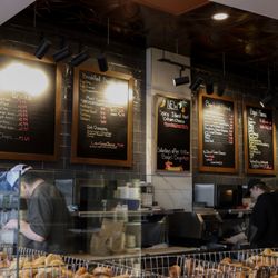 Bagel Fair - Cozy space in Nora Plaza for a quick bite to eat (but no seating)