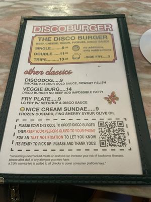 Menu photo 5 Disco Burger Kansas City, MO