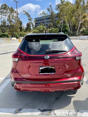 Photo of All-Points Automotive - Redondo Beach, CA, US. 35% ceramic tint in the front, 20 % Carbon tint in the rear and back.