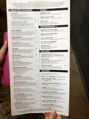 Menu photo 7 Hopdoddy Burger Bar Nashville, TN Menu photo 7 Hopdoddy Burger Bar Nashville, TN