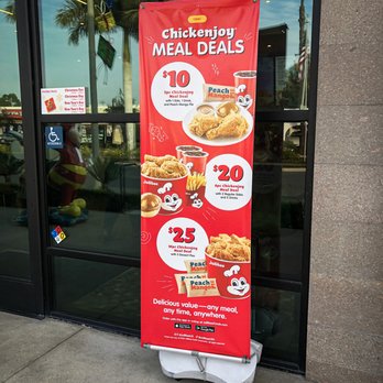 Jollibee - outside banner - Chicken Shop Near Me - Artesia, California