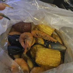 1/2 Shrimp Head On, 1/2 Black Mussel