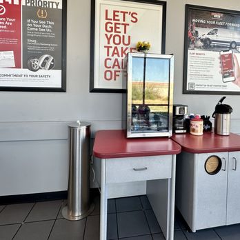 Discount Tire - Free coffee and water station. - Wheel & Rim Repair Near Me - Laredo, Texas