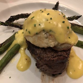 The Capital Grille - Filet Mignon with Crab Oscar -  Wow! - Steakhouses Near Me - Naples, Florida