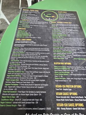 Menu photo 1 Veganish Cafe Bridgeport, CT