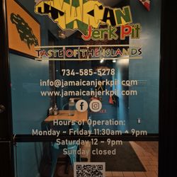 Jamaican Jerk Pit - 2026-08-26. Jamaican Jerk Pit. Ann Arbor, MI. Hours.