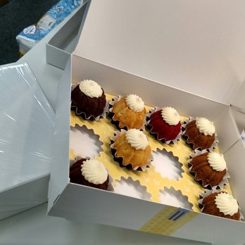 Nothing Bundt Cakes - Two dozen bundtinis hand delivered to me!!!!!! What a pleasant surprise!!!!! THANK YOU Nothing Bundt Cakes!!!! You're the sweetest!!!!! - Bakeries Near Me - Denver, Colorado