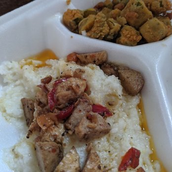 Original Thought - Began shrimp and grits w/ okra - Food Trucks Near Me - New Orleans, Louisiana Original Thought - Began shrimp and grits w/ okra - Food Trucks Near Me - New Orleans, Louisiana