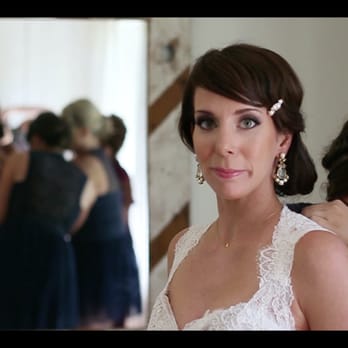 Better Half Wedding Videography - Bridesmaids button up the bride's stunning dress. Guerneville, CA September 2014 - Videographers Near Me Better Half Wedding Videography - Bridesmaids button up the bride's stunning dress. Guerneville, CA September 2014 - Videographers Near Me