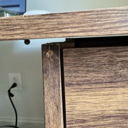 Broken desk
