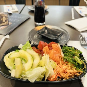 Crazy Sushi and Hibachi - Salads From the bar - Sushi Bars Near Me - Wesley Chapel, Florida